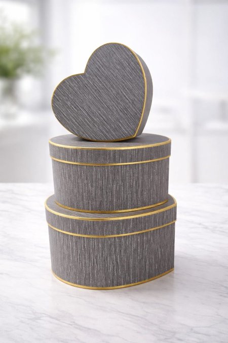 A17-24 صندوق قلب 3 قطع